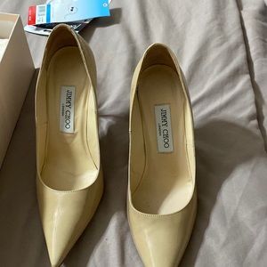 Jimmy Choo nude shoes!